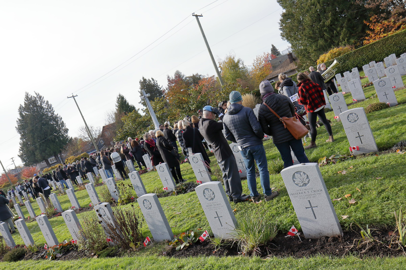 Illustration for article titled 2018 Remembrance Day at Mountain View Cemetery